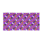 Figment on the Moon Purple Beach Towel
