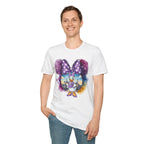 Sensational Six - Daisy's Purple Polka Dot Castle Vignette Unisex Graphic Tee