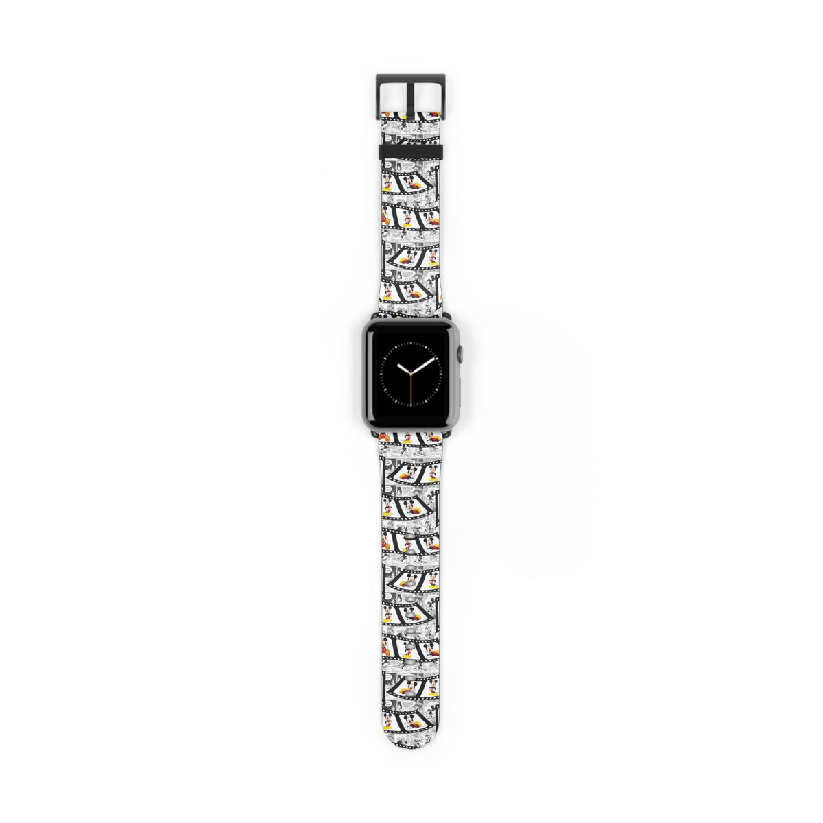 Mickeys Film Strip Whimsical Watch Band - Apple