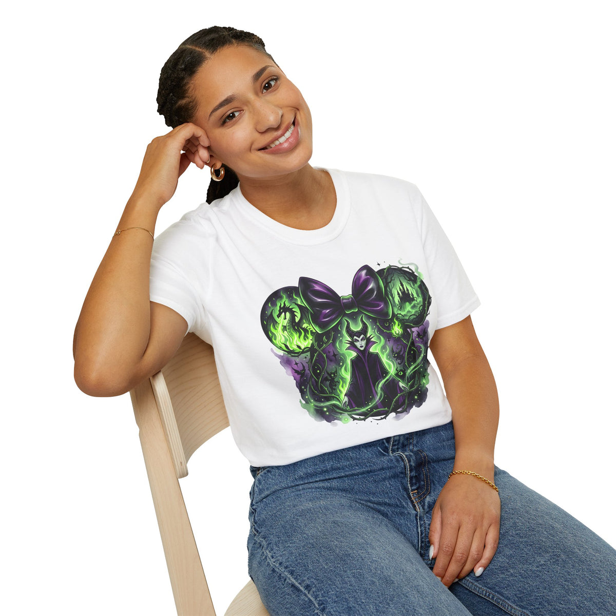 Disney Villains - Maleficent's Mistress of Evil Vignette Unisex Graphic Tee