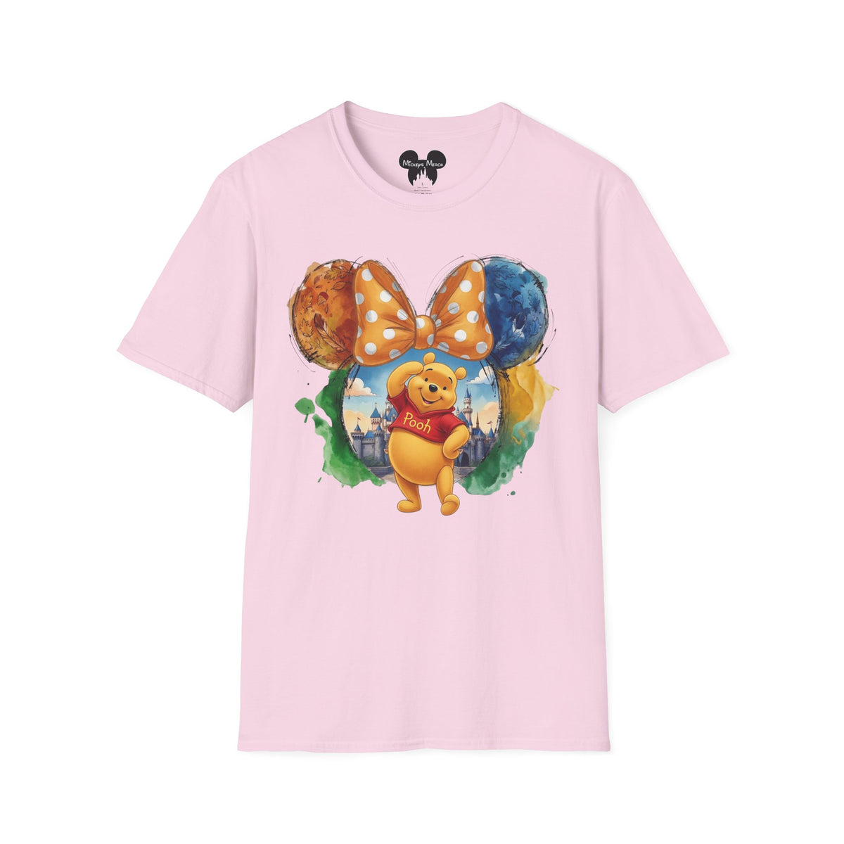 Winnie the Pooh - Winnie's Honey Castle Vignette Unisex Graphic Tee