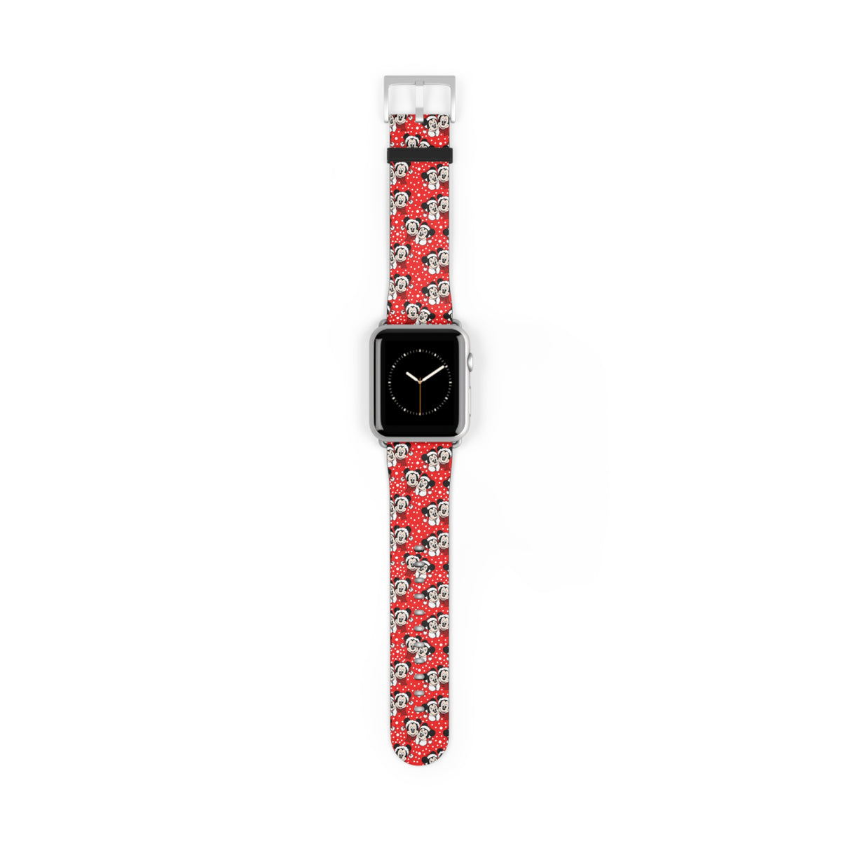 Christmas Holiday Snuggles Whimsical Watch Band - Apple