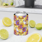 Figment on the Moon Yellow Can Cooler Drink Koozie