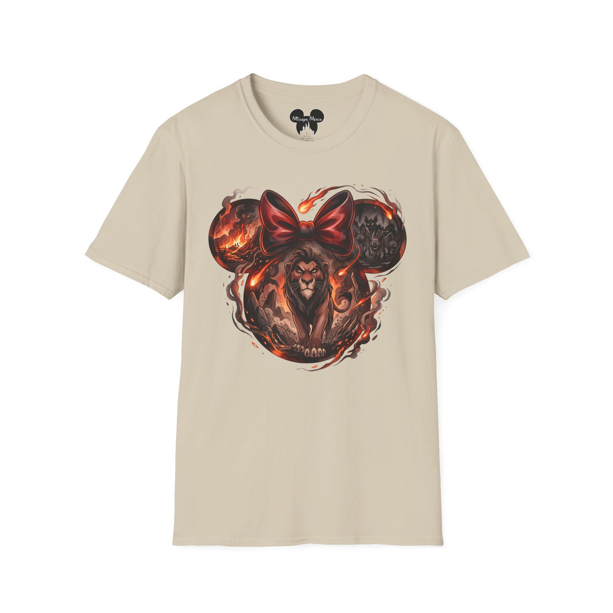 Disney Villains - Scar's Infernal Reign Vignette Unisex Graphic Tee