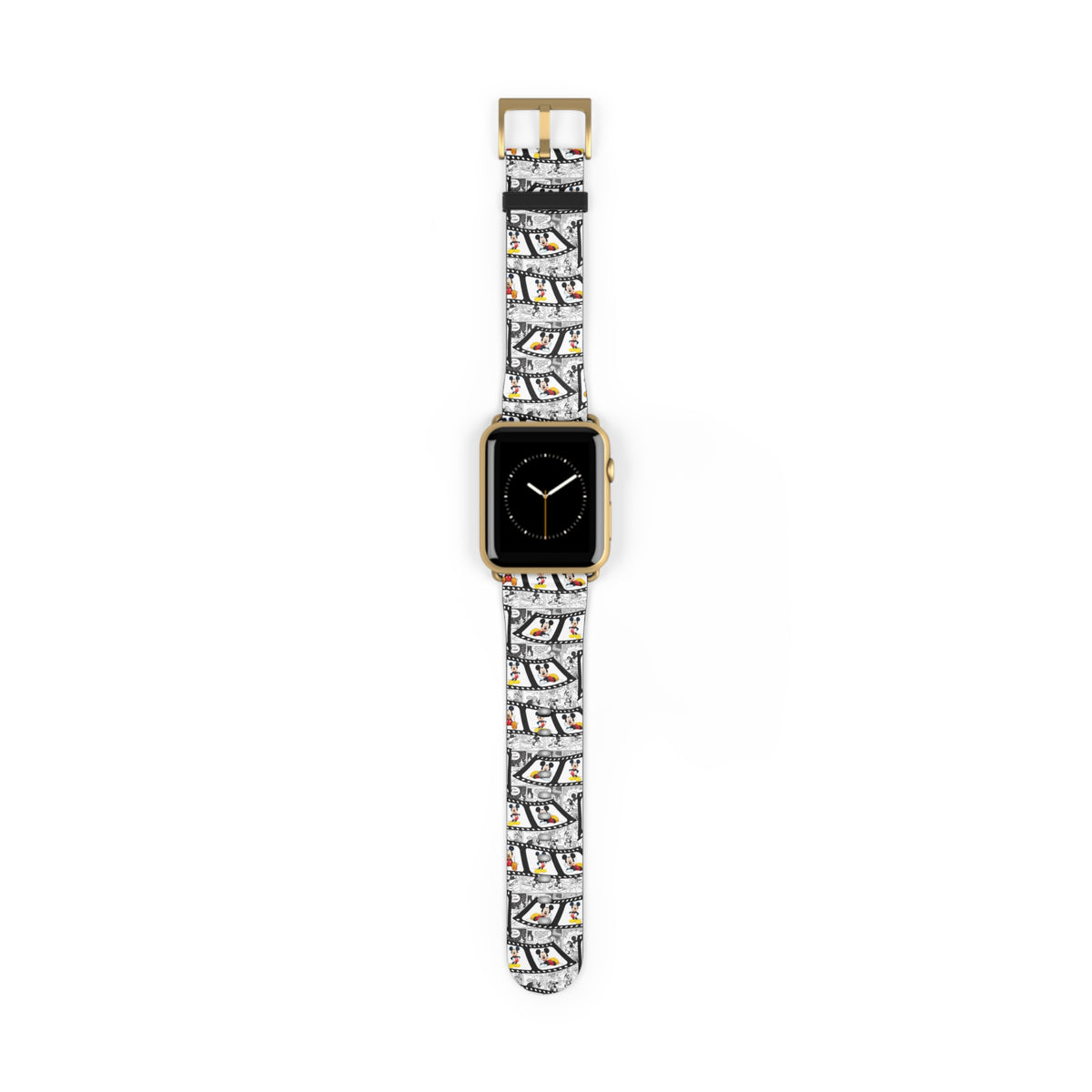 Mickeys Film Strip Whimsical Watch Band - Apple