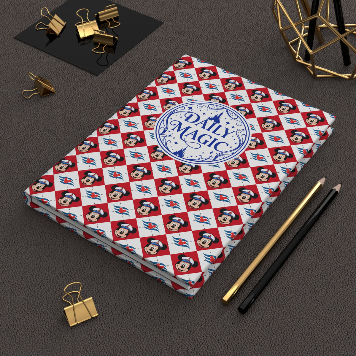 DCL Mickey Daily Magic Matte Hardcover Journal