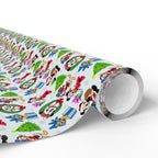 Sensational Six Christmas Gift Exchange Wrapping Paper Roll