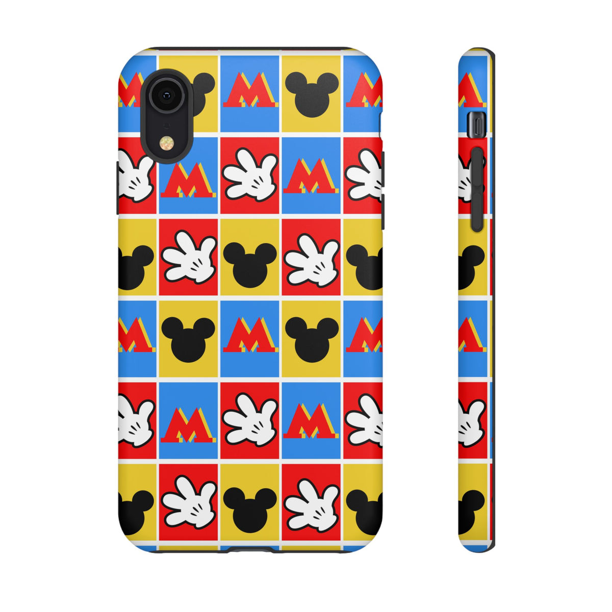 Checkerboard Mickey Hands Resort Ready Cell Phone Tech Case