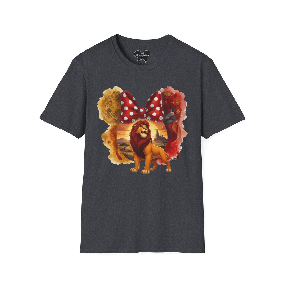 Lion King - King Simba's Pride Vignette Unisex Graphic Tee