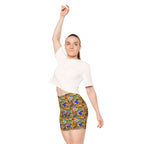 Four Parks Ride Collage Bike Shorts