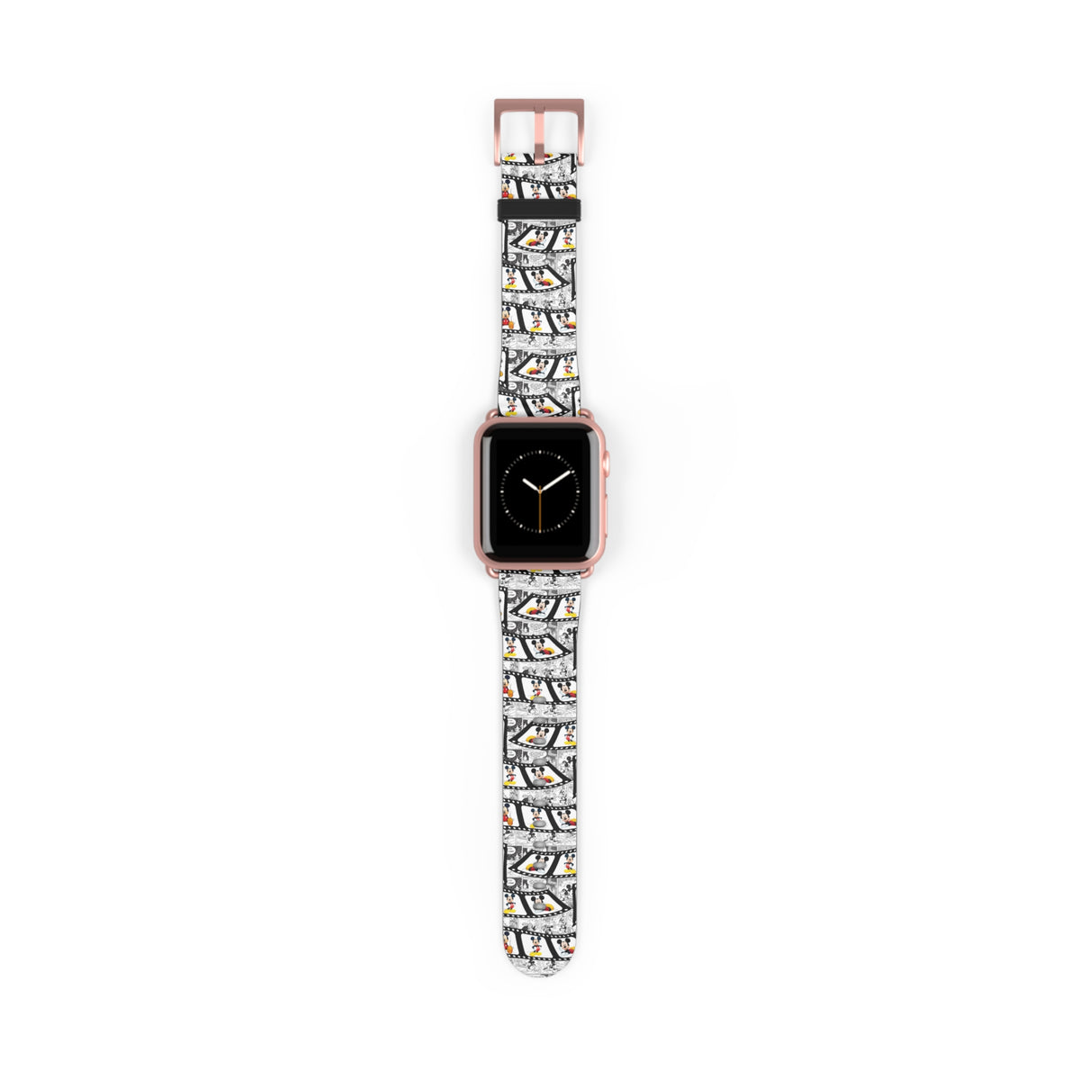 Mickeys Film Strip Whimsical Watch Band - Apple