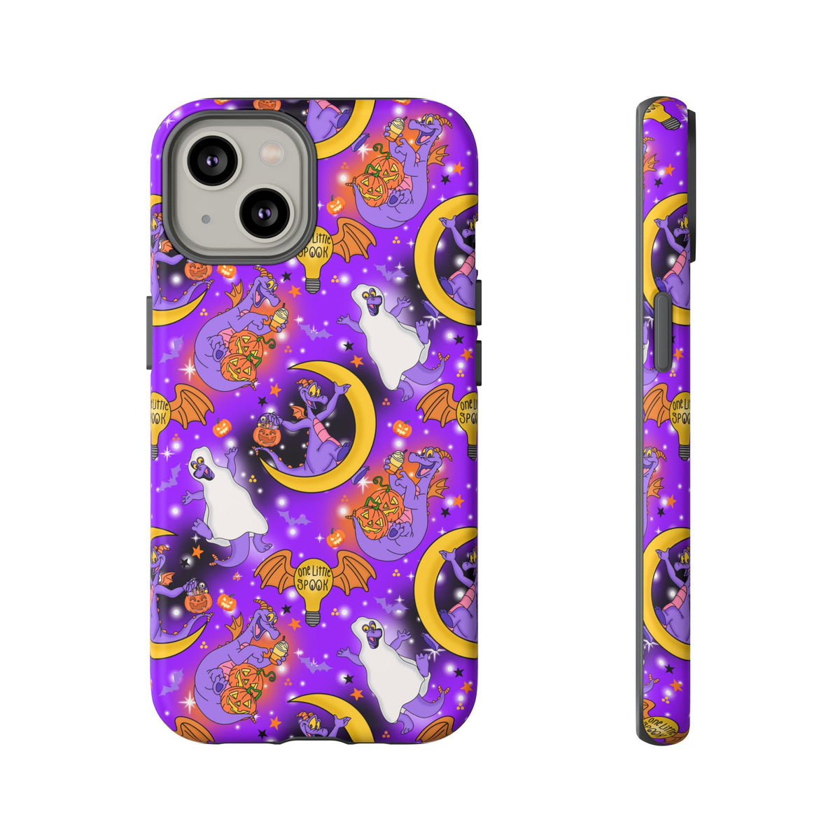 Figment on the Moon Purple Resort Ready Cell Phone Tech Case