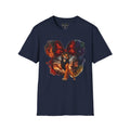 Lion King - Scar's Fiery Polka Dot Vignette Unisex Graphic Tee