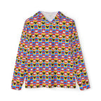 Checkerboard Mickey Hands Hooded Sun Shirt