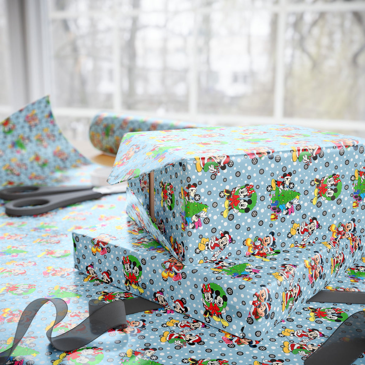 Main Street Christmas Magic Wrapping Paper Roll