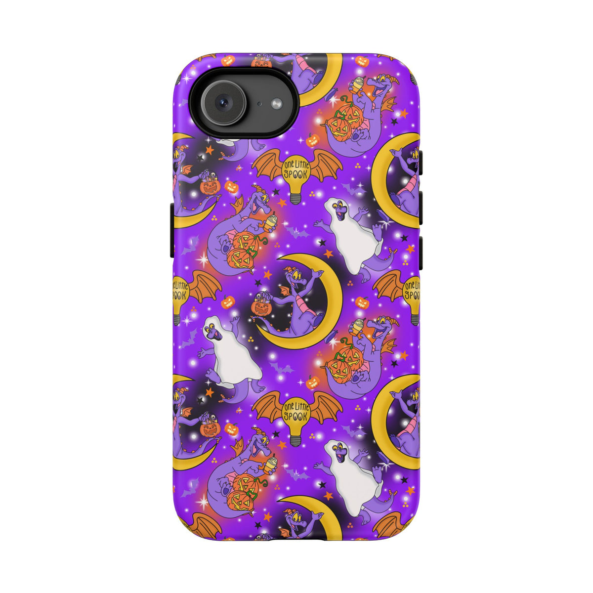 Figment on the Moon Purple Resort Ready Cell Phone Tech Case