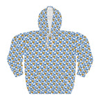 Blue Checkerboard Donald Hooded Sweatshirt