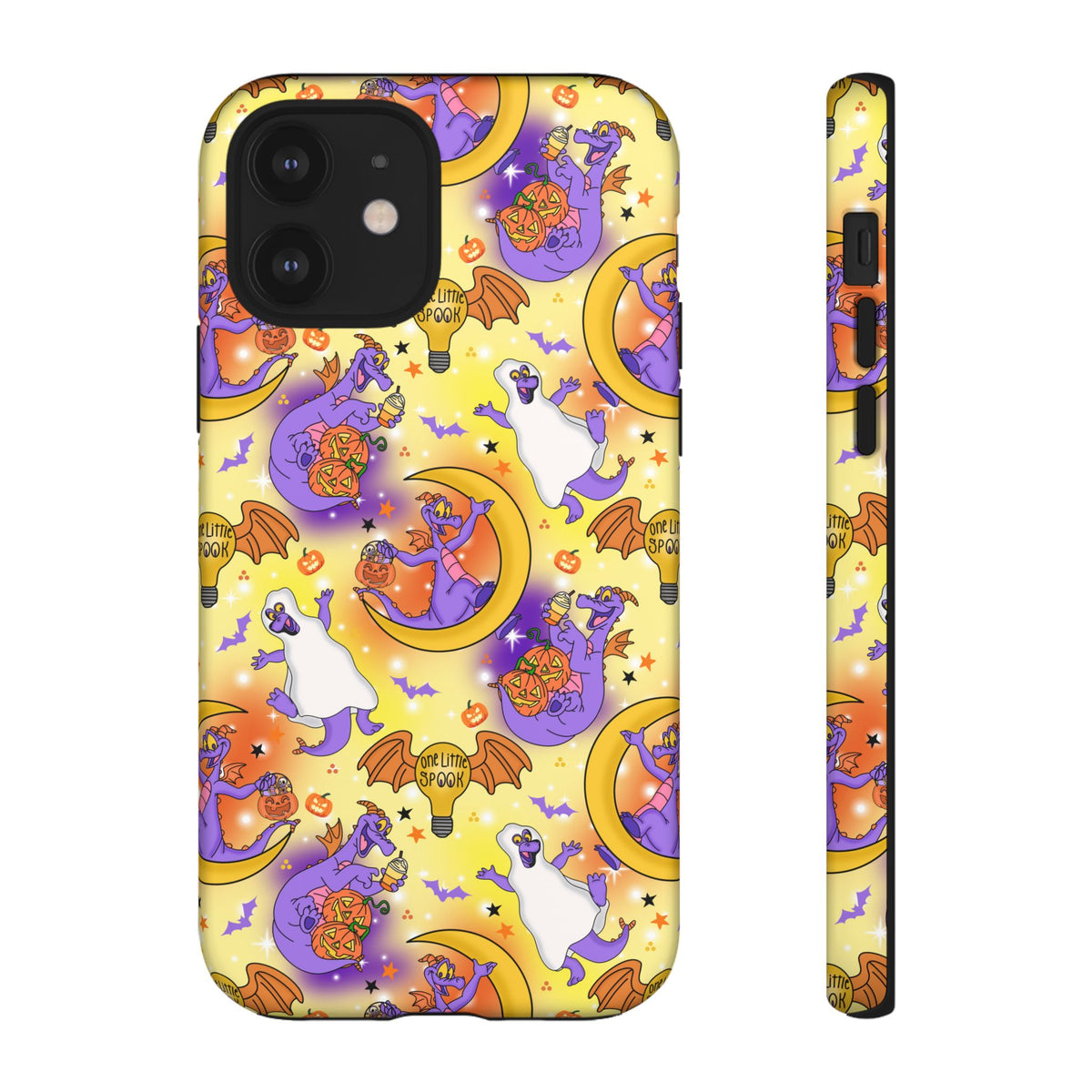 Figment on the Moon Yellow Resort Ready Cell Phone Tech Case