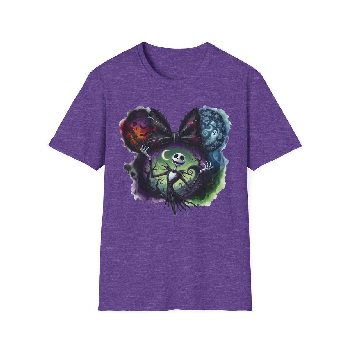 TNBC - Jack Skellington's Pumpkin King Vignette Unisex Graphic Tee