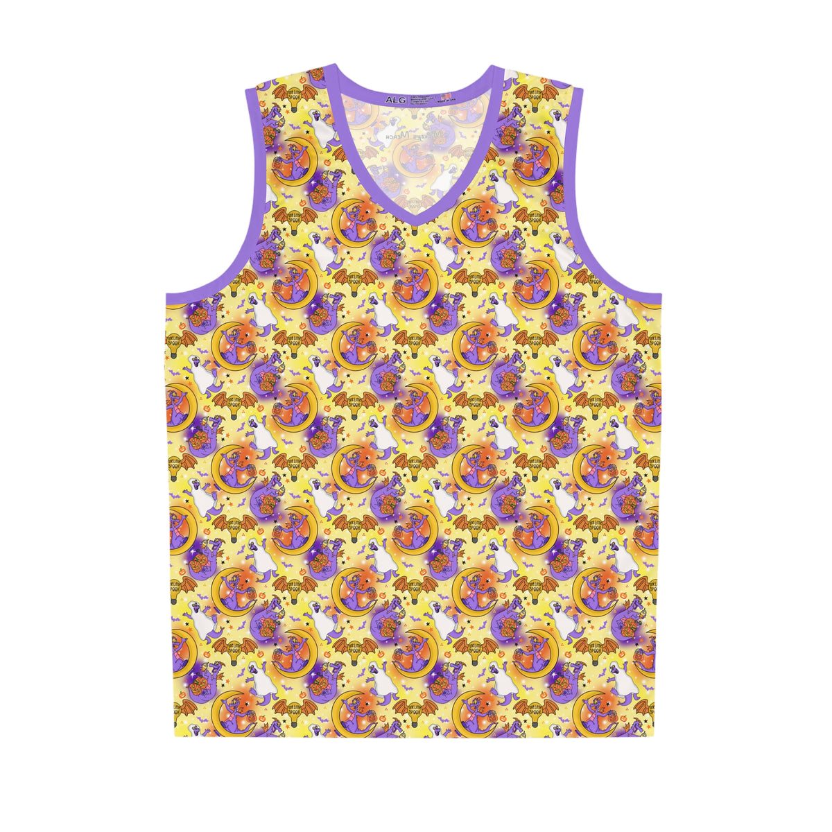 Figment on the Moon Yellow Park Performance Tank Top