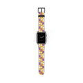 Figment on the Moon Yellow Whimsical Watch Band - Apple