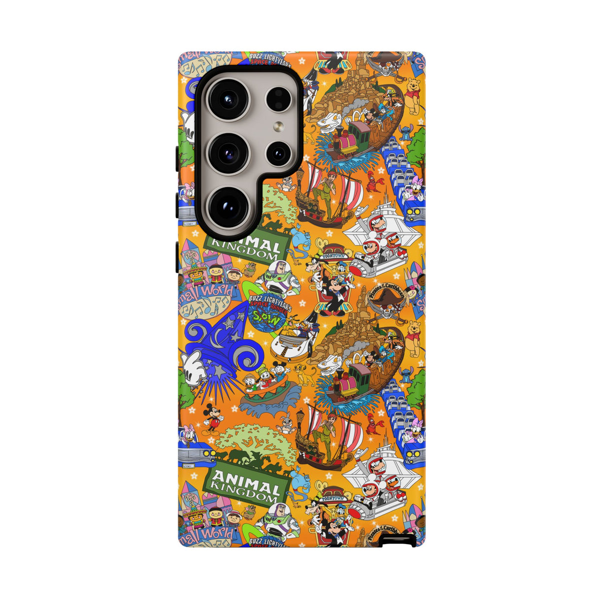 Four Parks Ride Collage Ready Cell Phone Tech Case
