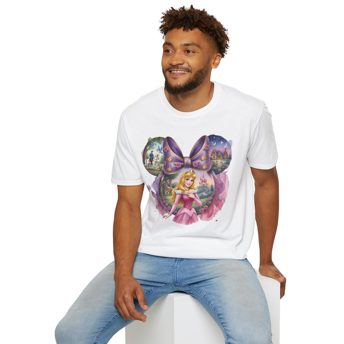 Disney Princess - Aurora's Once Upon a Dream Vignette Unisex Graphic Tee