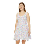 Character Autographs on White Sundress