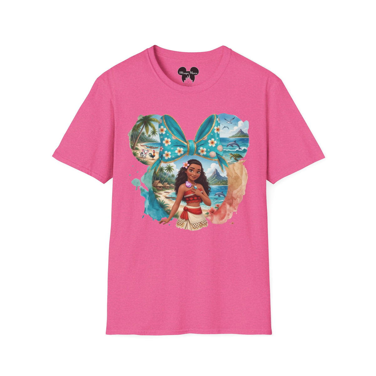 Disney Princess - Moana's Ocean Wayfinder Vignette Unisex Graphic Tee