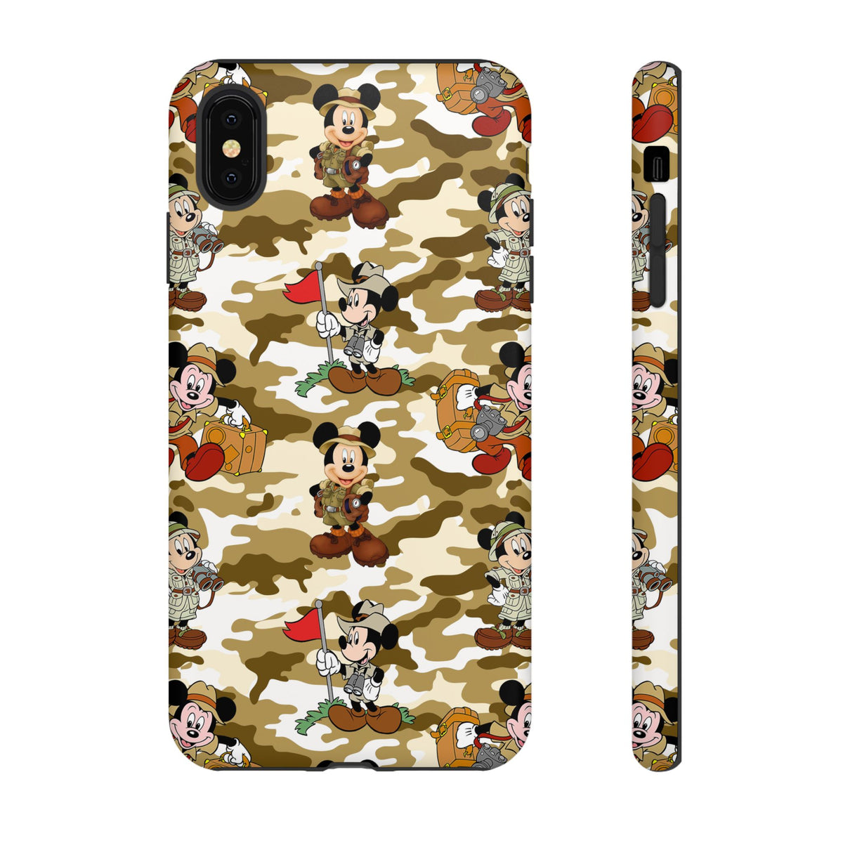Jungle Camo Mickey Resort Ready Cell Phone Tech Case