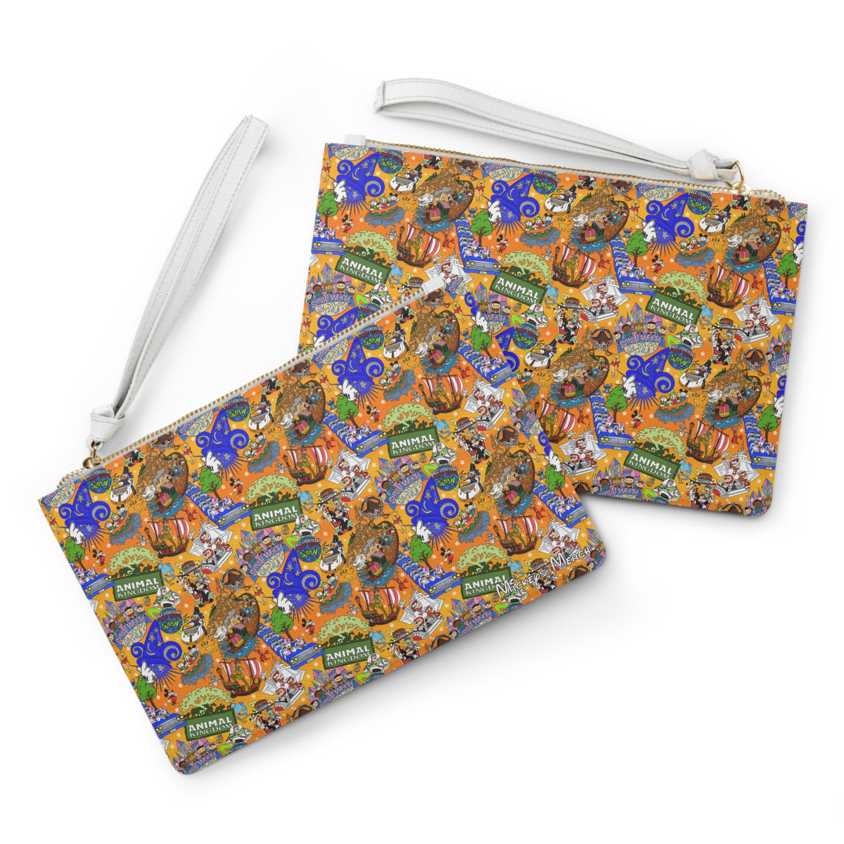Four Parks Ride Collage Convertible Wristlet Clutch
