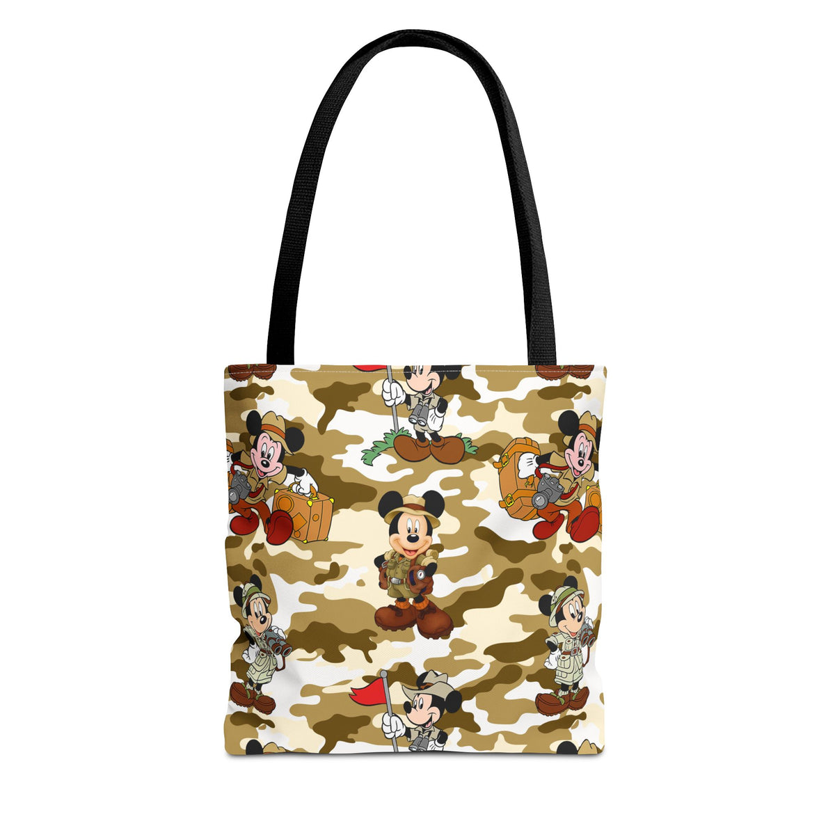 Jungle Camo Mickey Tote Bag