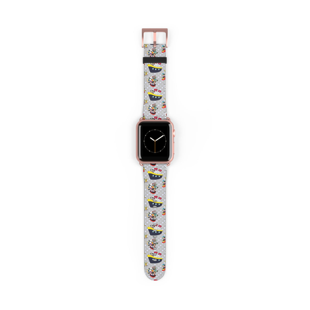 Christmas Cruise with Mickey Whimsical Watch Band - Apple
