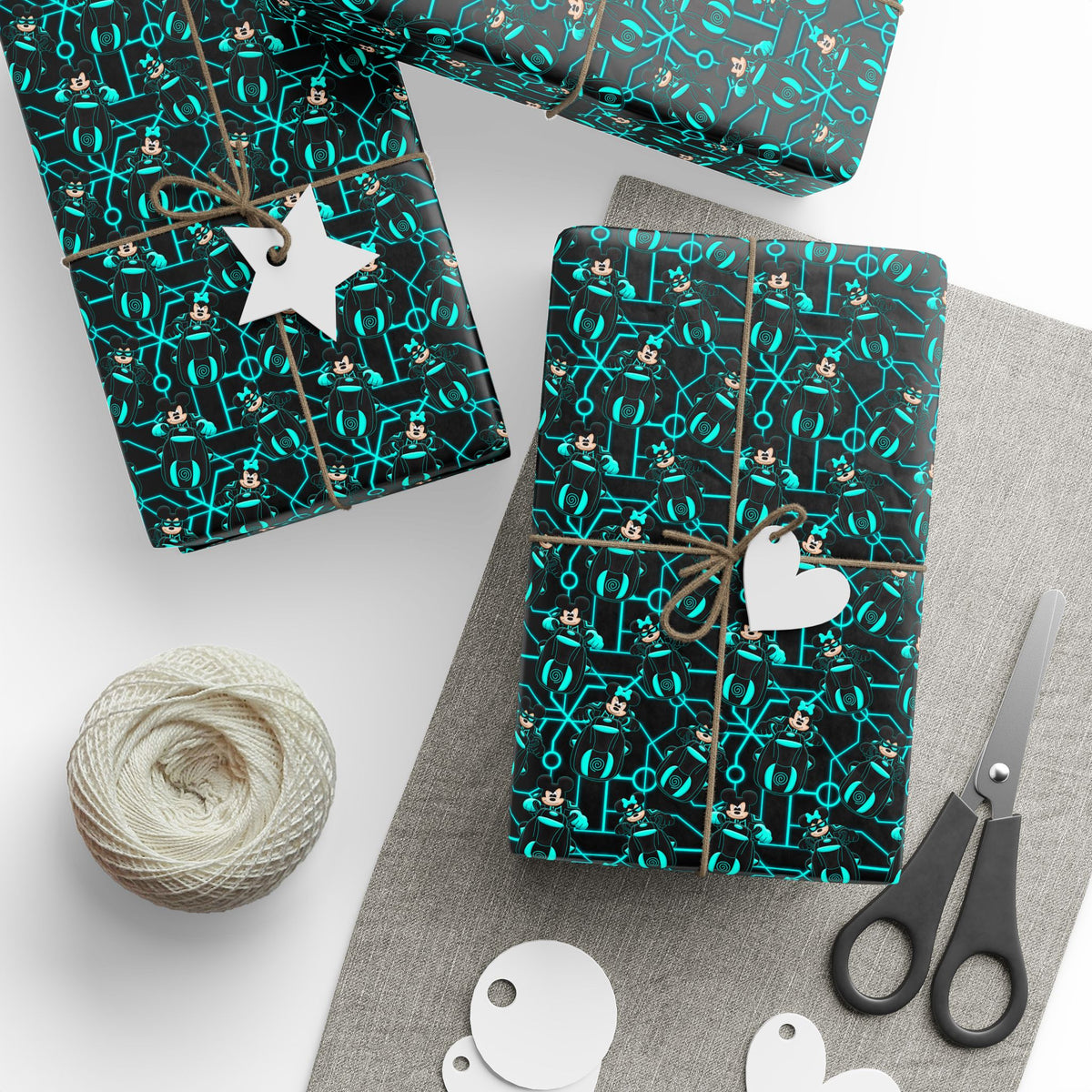 Tron Mickey Wrapping Paper Roll