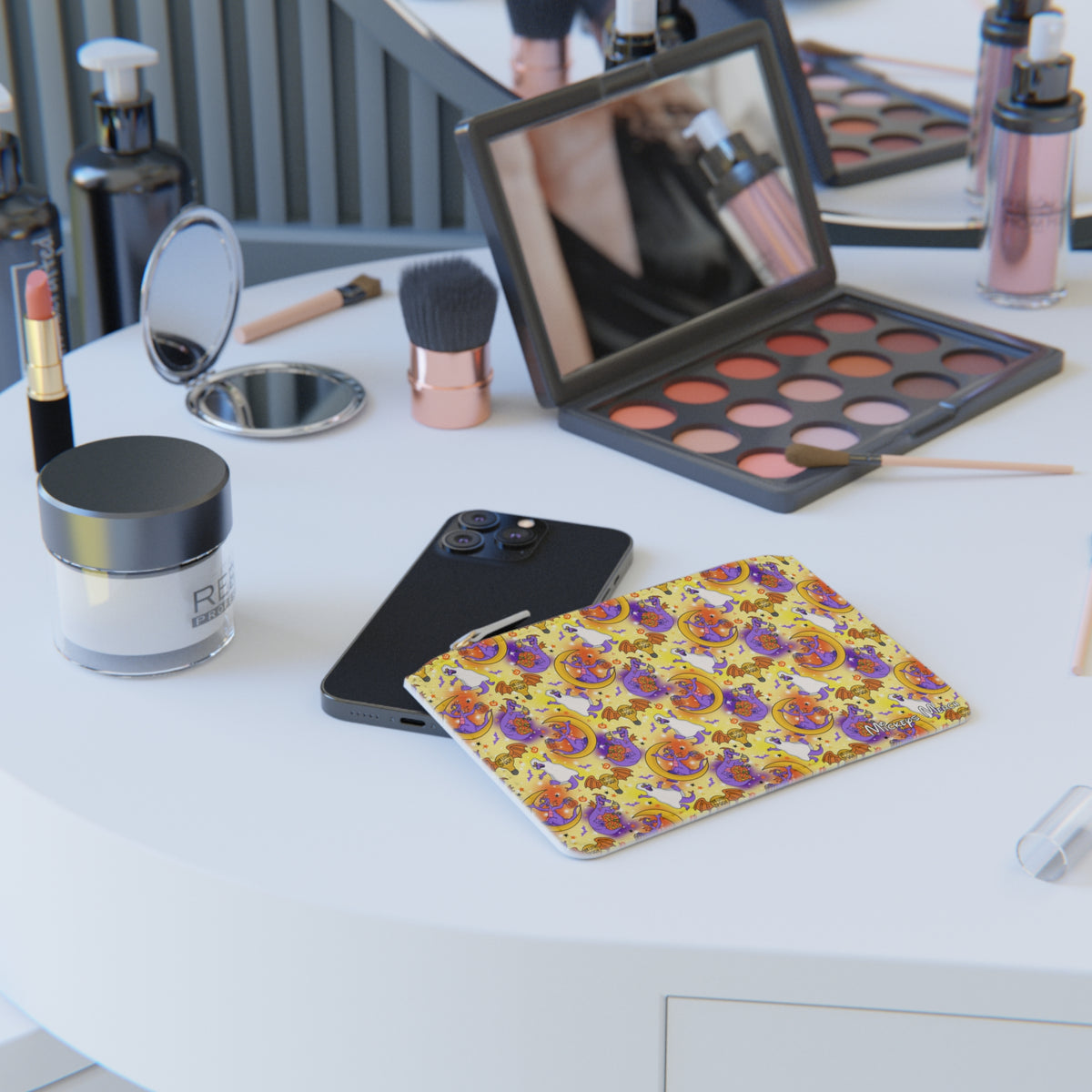 Figment on the Moon Yellow Mini Clutch