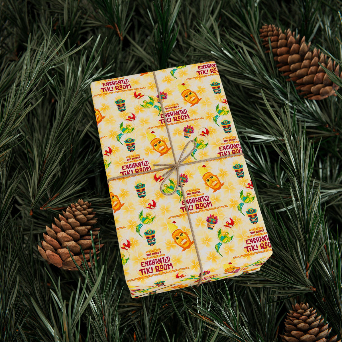 Enchanted Tiki Room Wrapping Paper Roll
