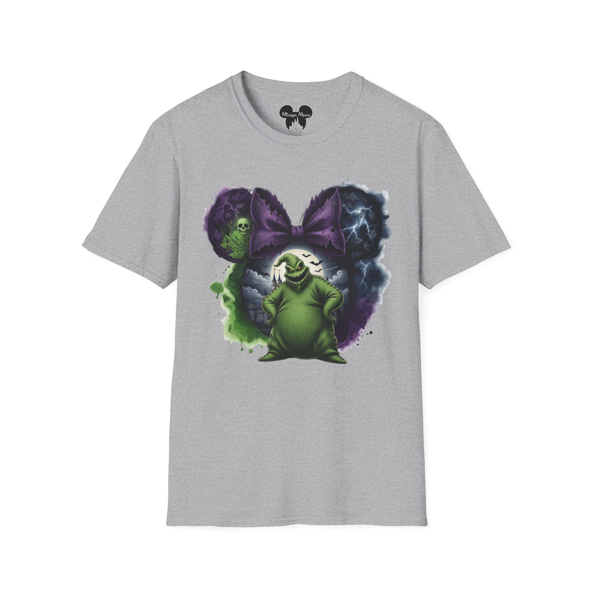 TNBC - Oogie Boogie's Spooky Cobweb Vignette Unisex Graphic Tee
