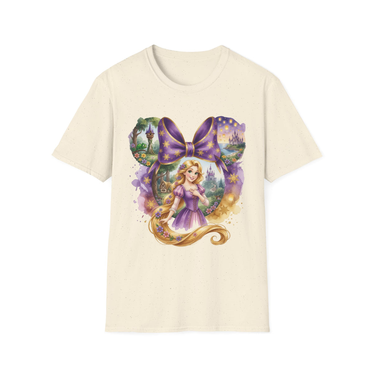 Disney Princess - Rapunzel's Floating Lanterns Vignette Unisex Graphic Tee