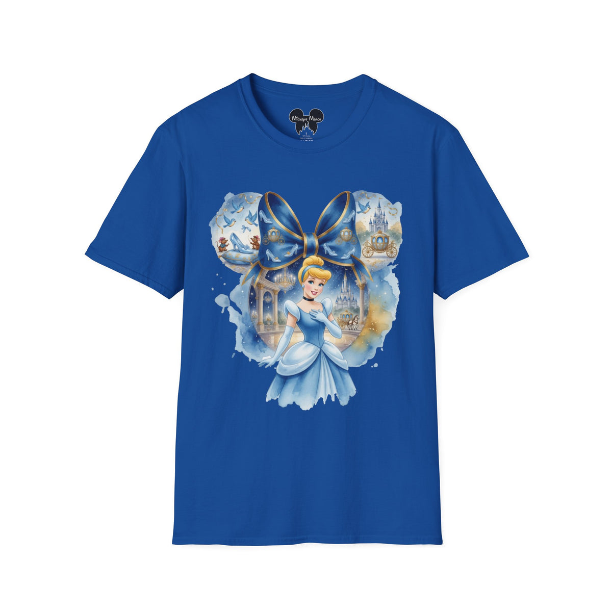 Disney Princess - Cinderella's Midnight Glass Slipper Vignette Unisex Graphic Tee