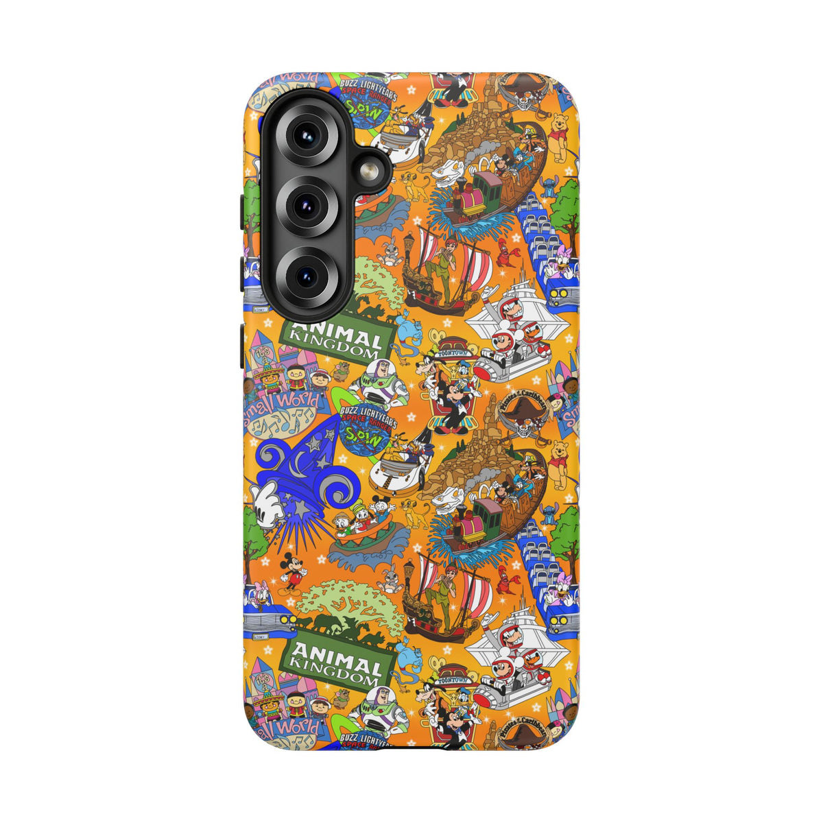 Four Parks Ride Collage Ready Cell Phone Tech Case