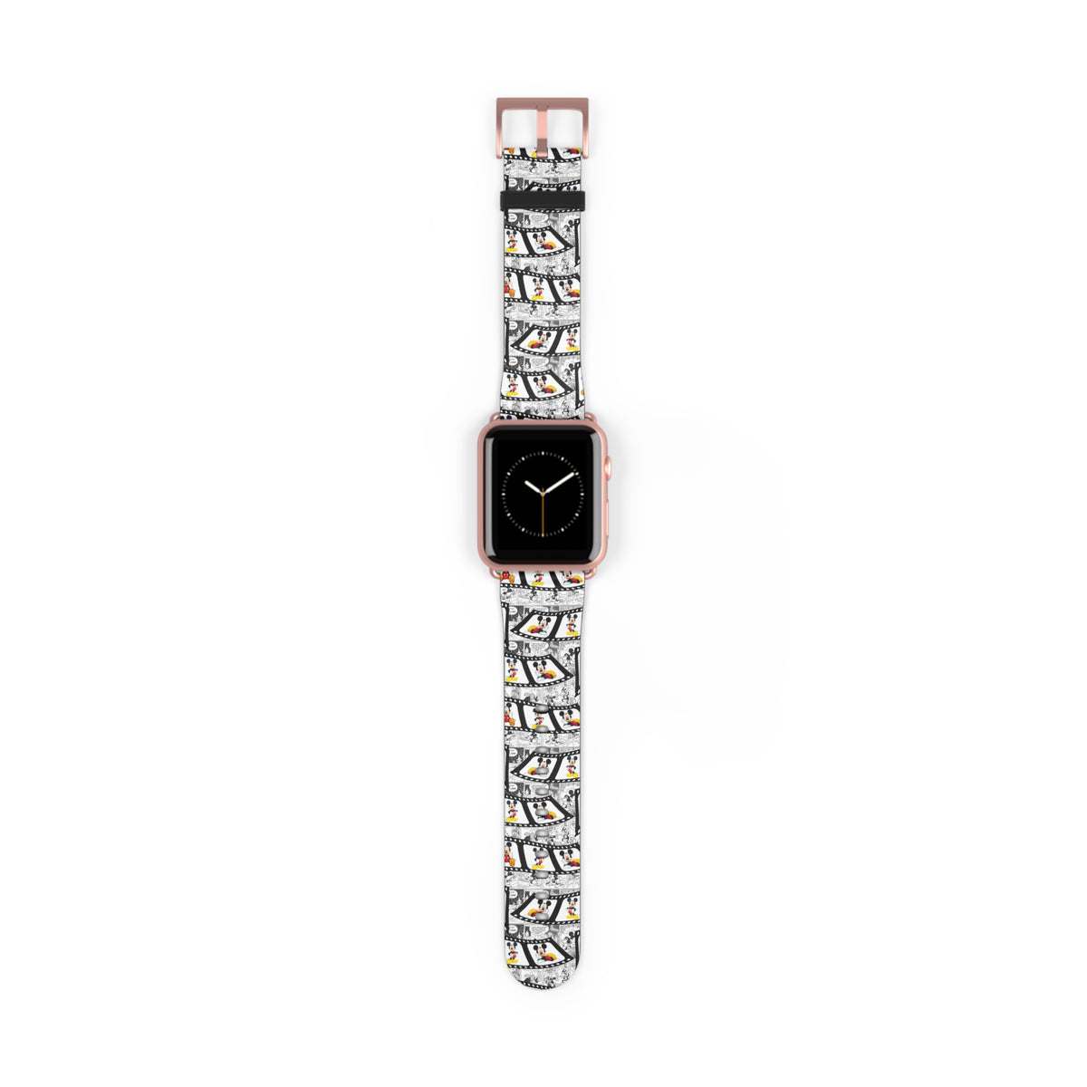Mickeys Film Strip Whimsical Watch Band - Apple