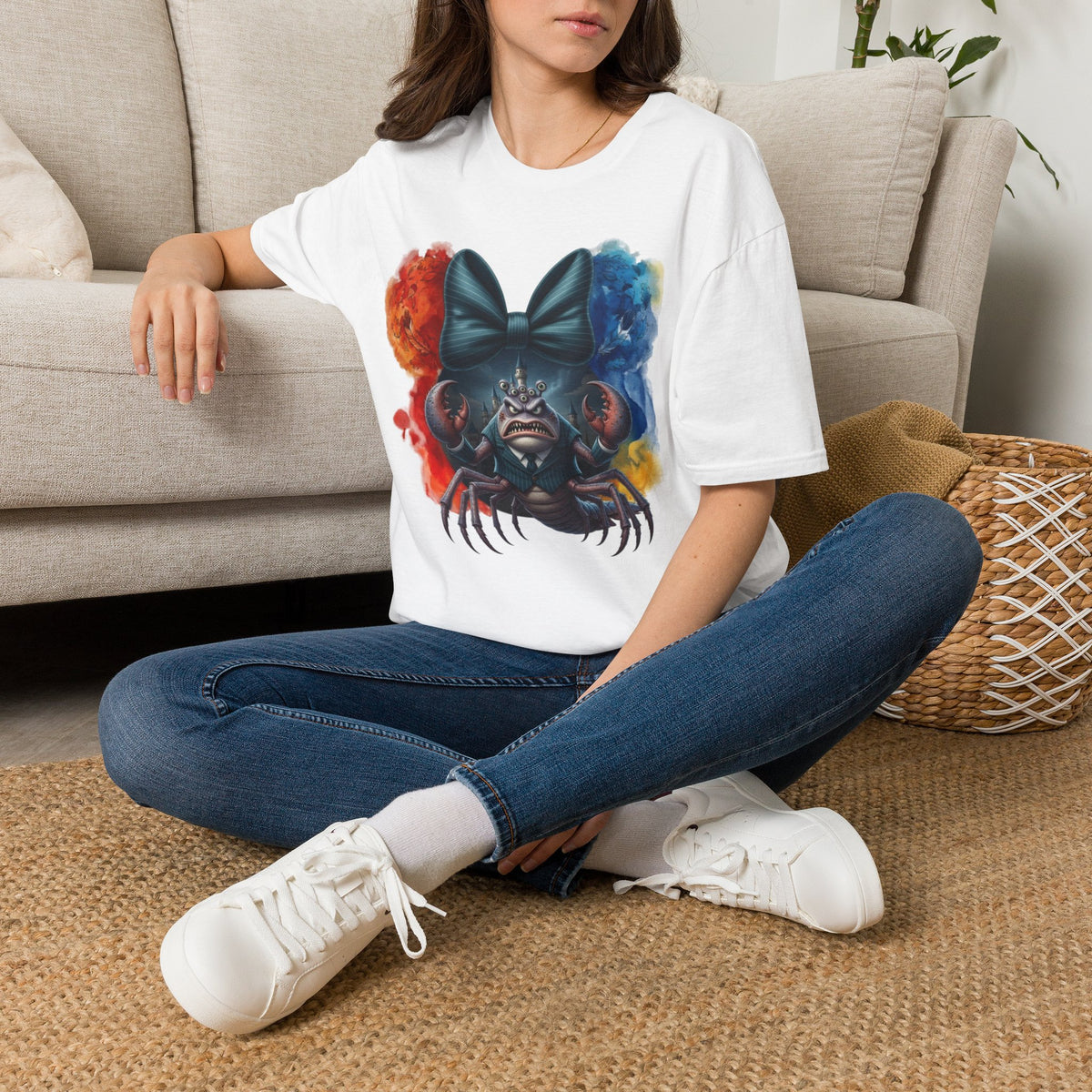 Monsters Inc - Mr. Waternoose's Pinstripe Scare Vignette Unisex Graphic Tee