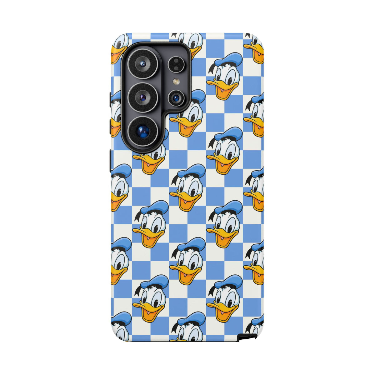 Blue Checkerboard Donald Resort Ready Cell Phone Tech Case