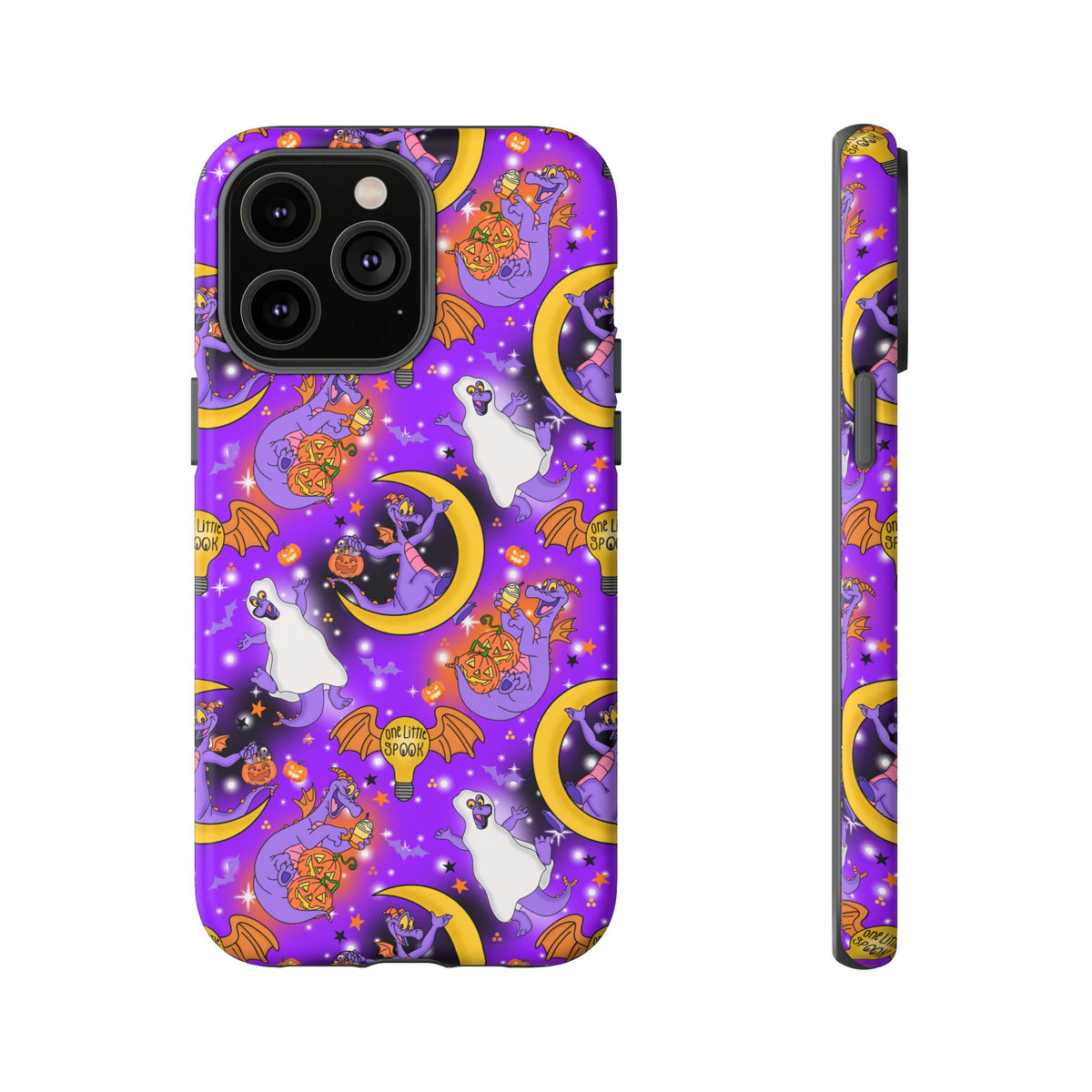 Figment on the Moon Purple Resort Ready Cell Phone Tech Case