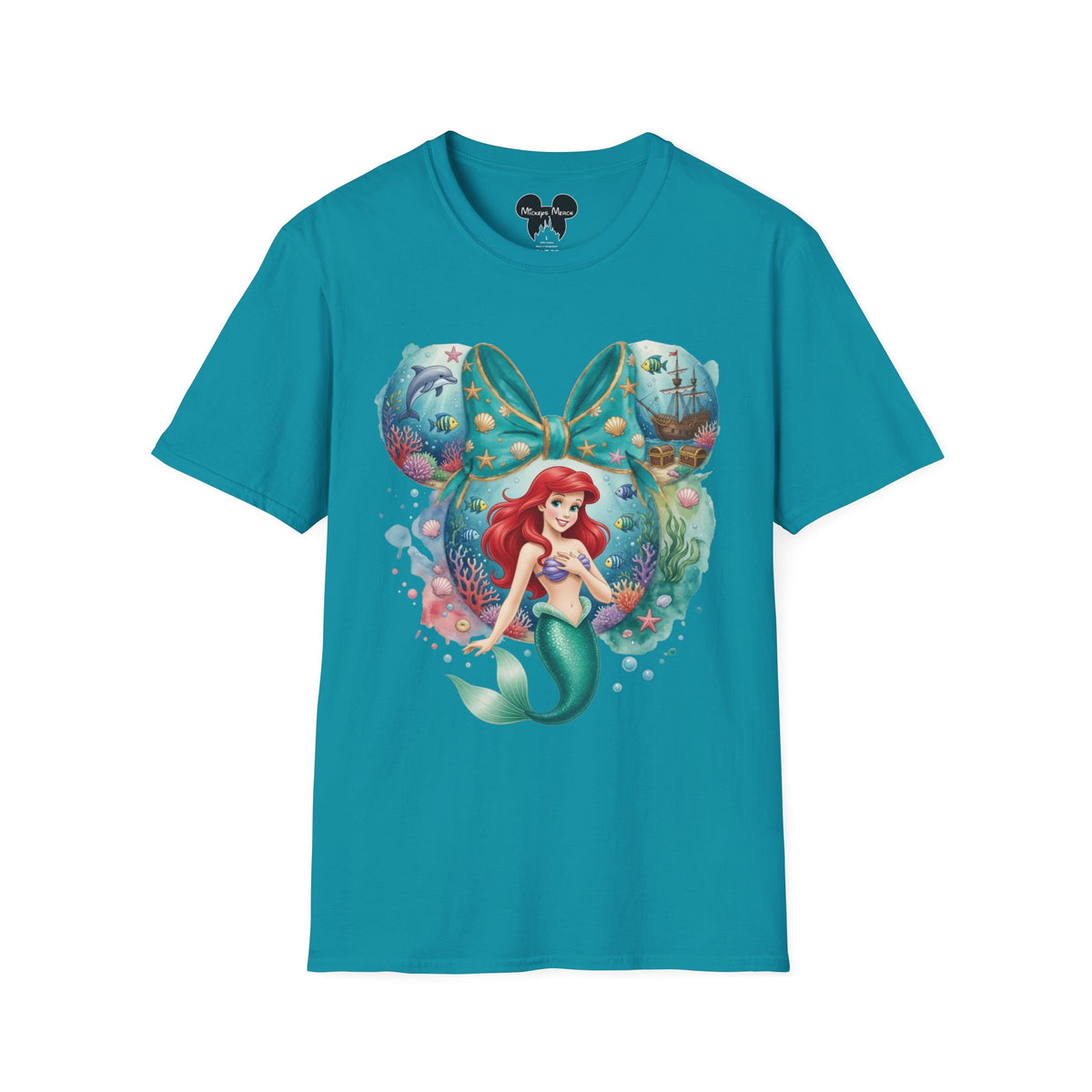Disney Princess - Ariel's Seashell Vignette Unisex Graphic Tee