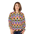 Checkerboard Mickey Hands Hooded Sweatshirt