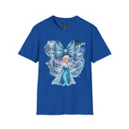 Disney Princess - Elsa's Frozen Ice Castle Vignette Unisex Graphic Tee
