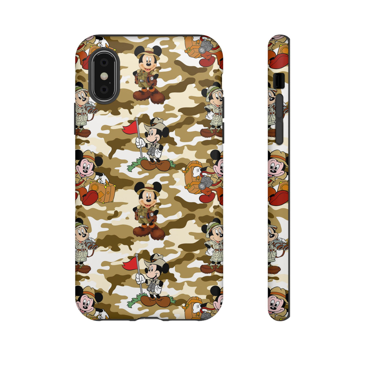 Jungle Camo Mickey Resort Ready Cell Phone Tech Case