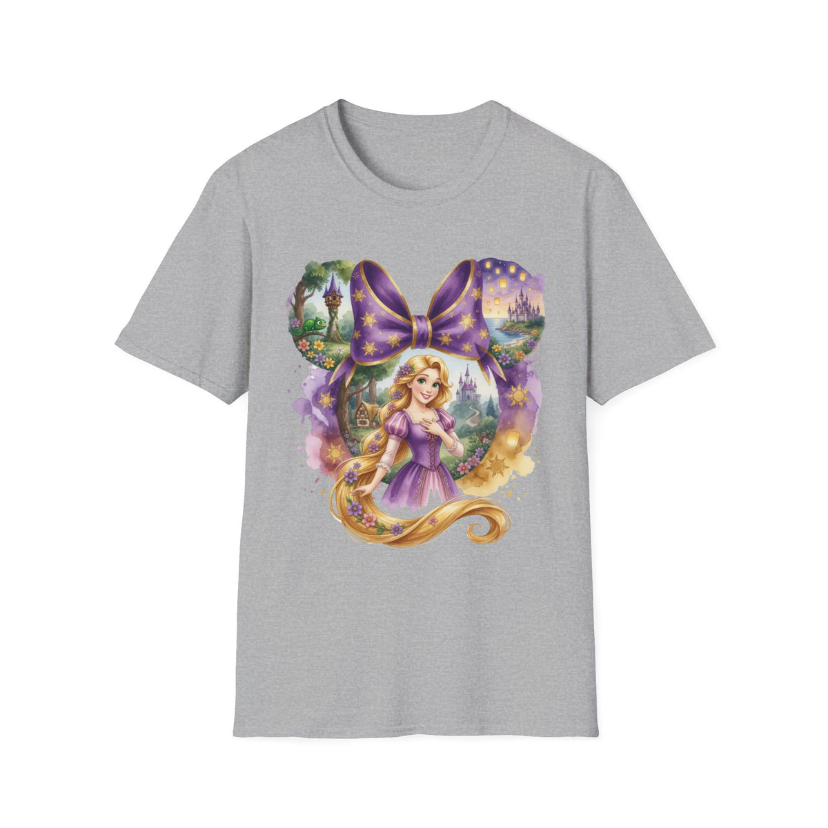 Disney Princess - Rapunzel's Floating Lanterns Vignette Unisex Graphic Tee