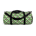 Green Checkerboard Goofy Travel Duffel Bag